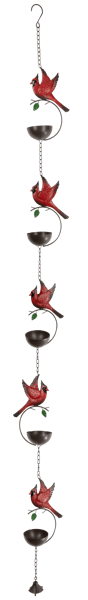 Cardinal Rain Chain