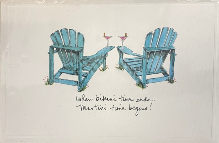 Happy Birthday with Chairs