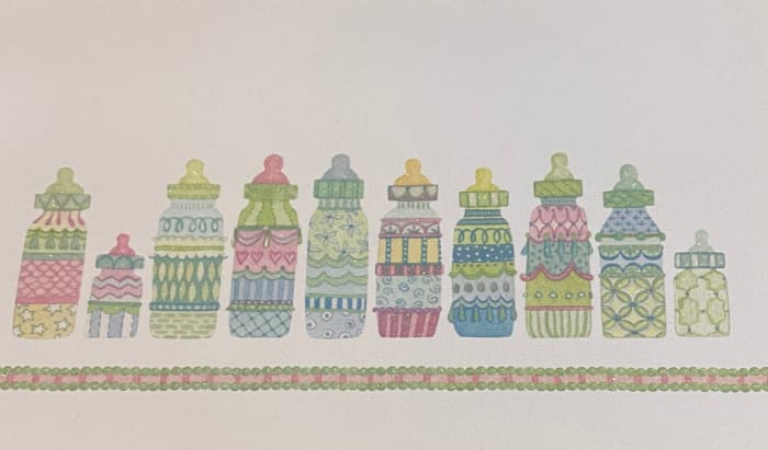 Baby Bottle Card