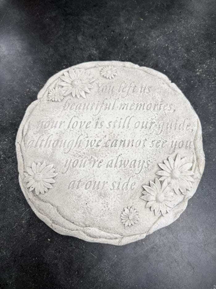 Sympathy Stone - Beautiful Memories