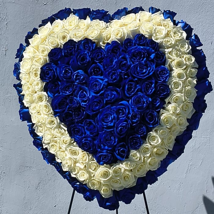 My Blue Heart Of Roses