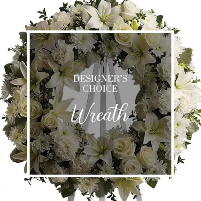 Designer’s Choice Sympathy Wreath