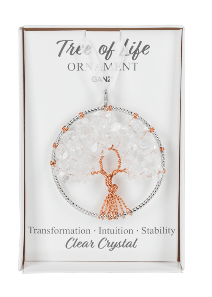 Tree of Life-Clear Crystal-Transformation-Intuition-Clarity