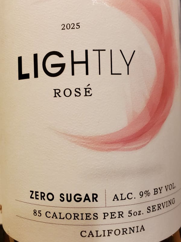 Lightly Rose' Wine