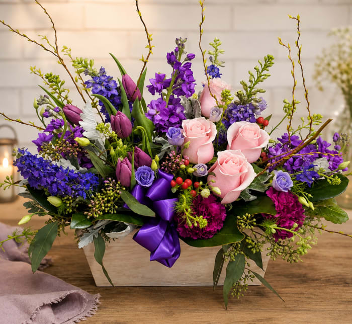 Purple Garden Box