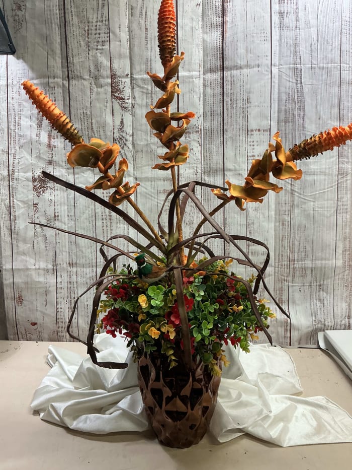 Torch Fall Vase