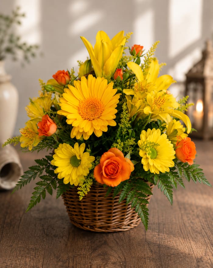Golden Sunshine Basket