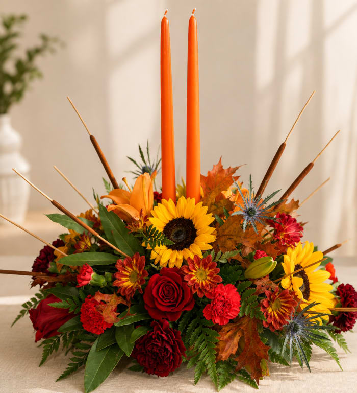 Autumn Candlelight Centerpiece