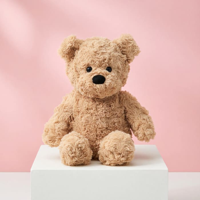 Brown Curly Bear Warmie