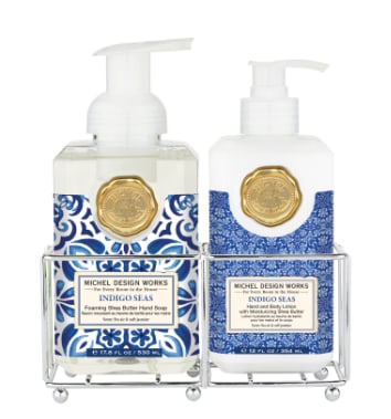MDW Indigo Seas Hand Care Caddy