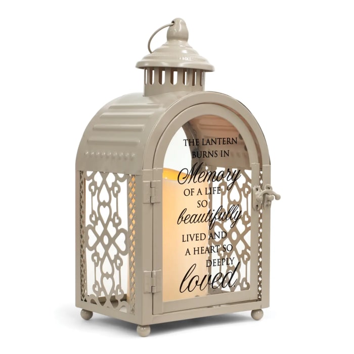 Burns In Memory Memorial Lantern