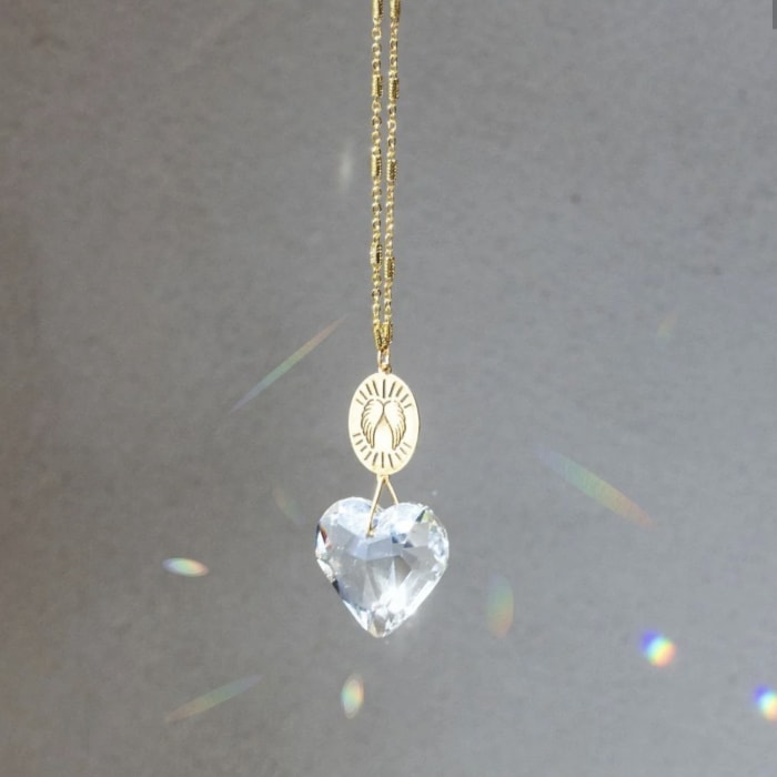 Angel Wings Pocket Suncatcher