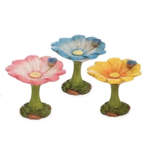 Fairy Flower Birdbath