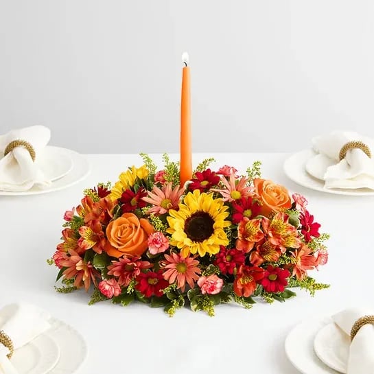 Fields of europe for fall centerpiece
