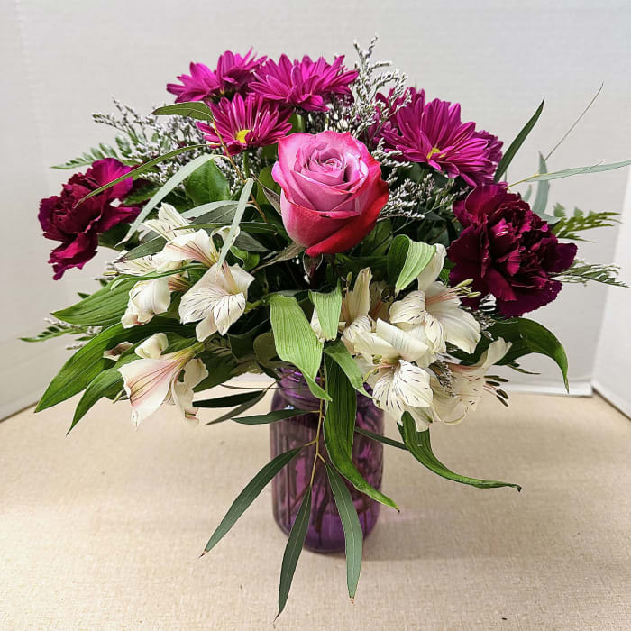 PURPLE RAIN VASE