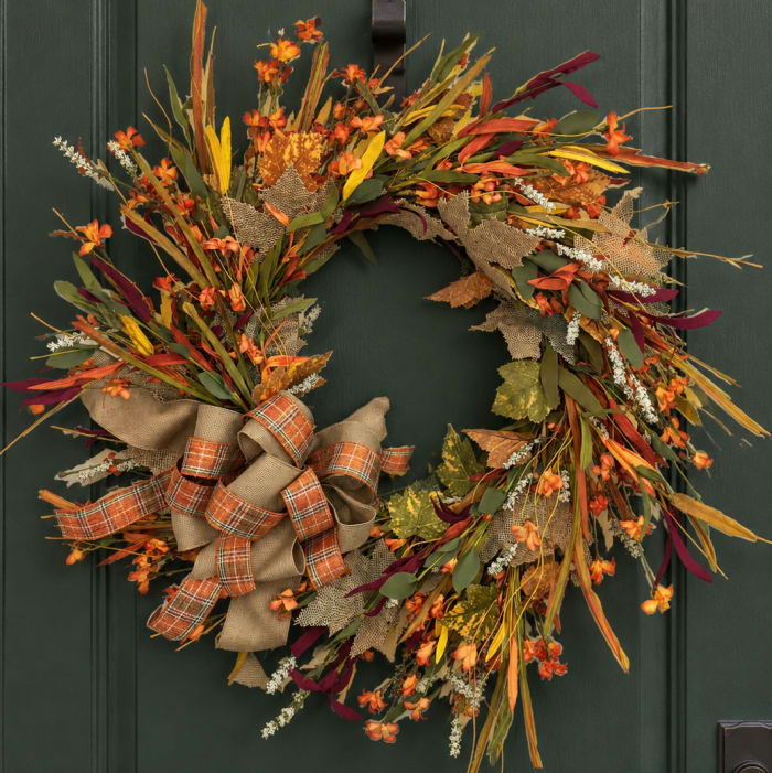 Autumn Woodland Botanical Wreath