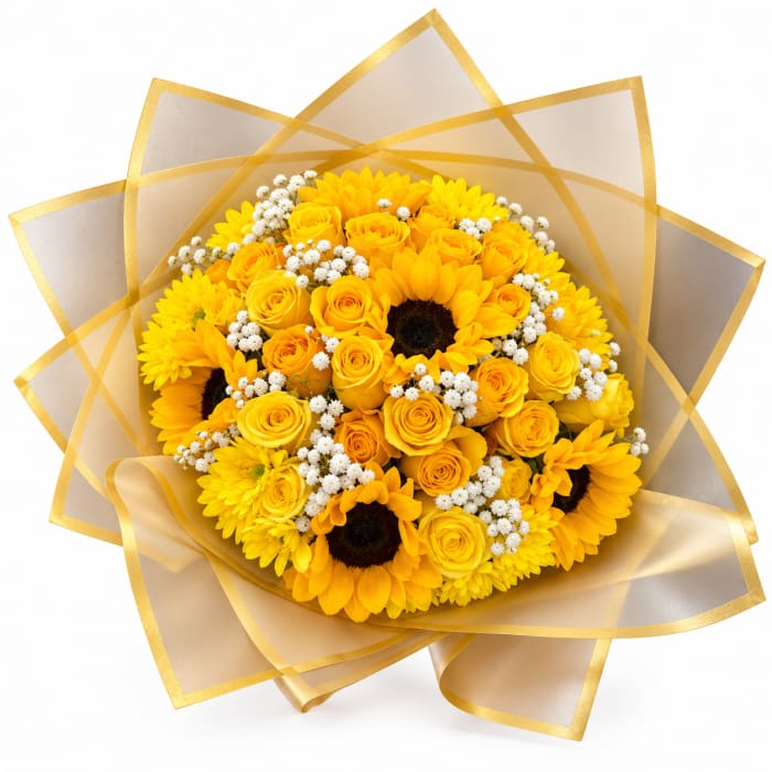 The Sunshine Bouquet of sunflowers by Tropical Arrangements