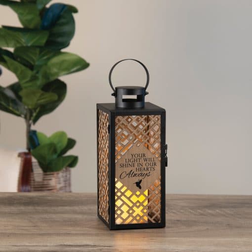 "Your Light" Laser cut lantern