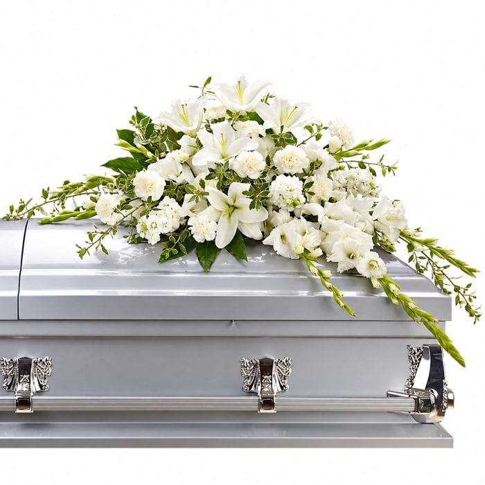 Bountiful Memories Casket Spray