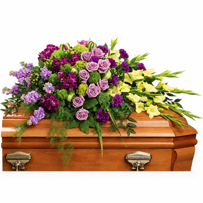 Reflections of Gratitude Casket Spray