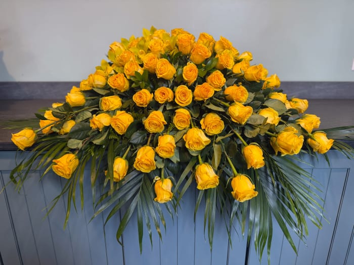 Calming Memories Casket Spray
