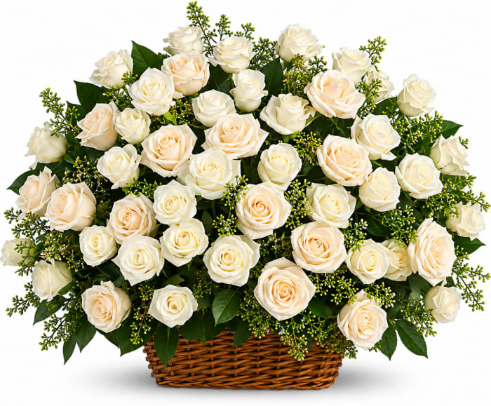Bountiful Rose Basket