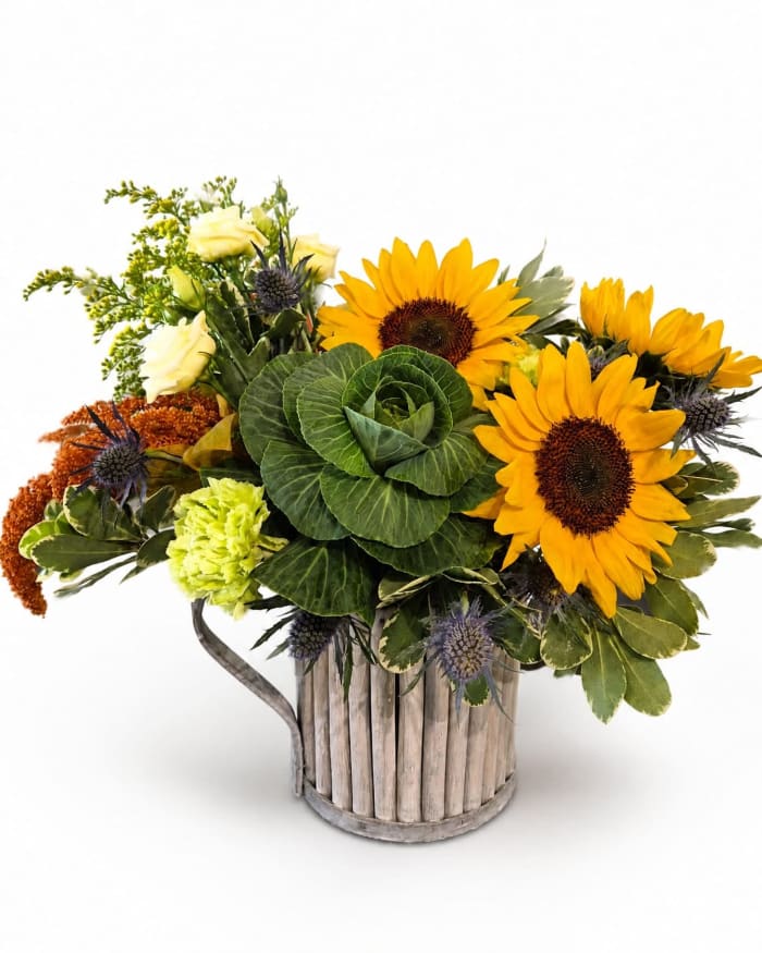 Country Garden Sunflowers