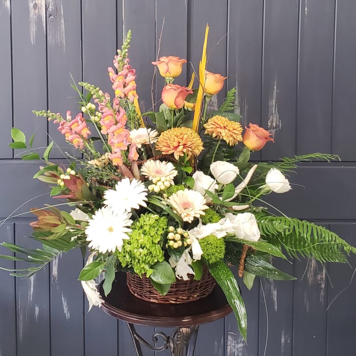 Fall Foliage Basket