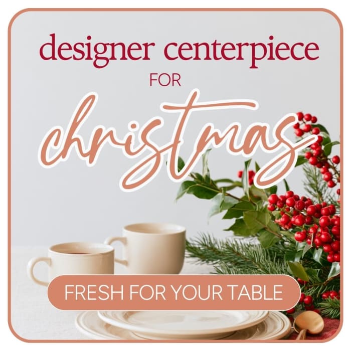 Designer's Choice Christmas Centerpiece