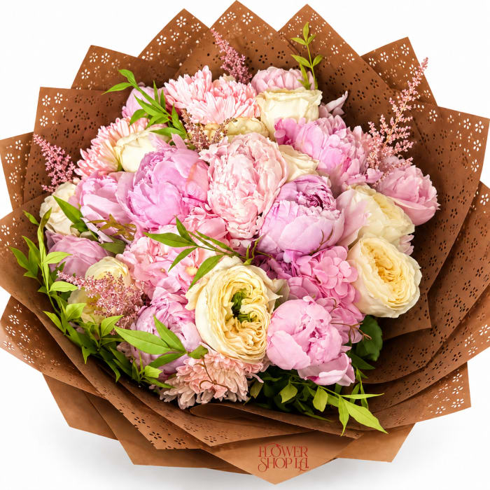Blushing Peonies