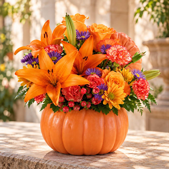 Pretty Pumpkin Petals