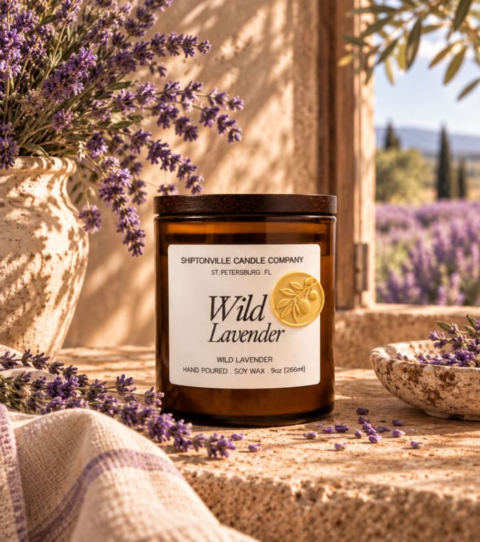 Wild Lavender Candle