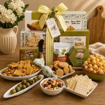 Charcuterie Cutting Board Gift Basket