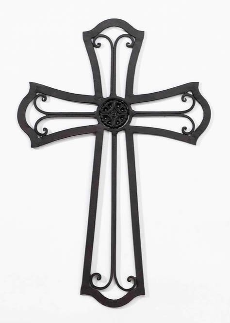 Wall Cross with Medallion