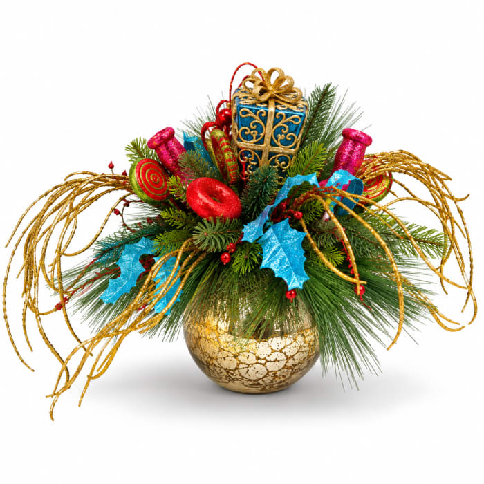 Glittering Christmas Gift Silk