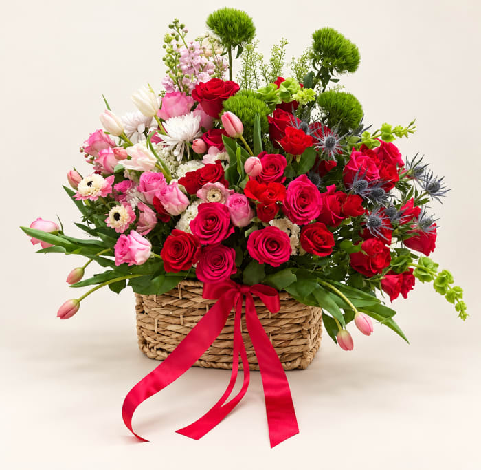 Anniversary Flower Basket