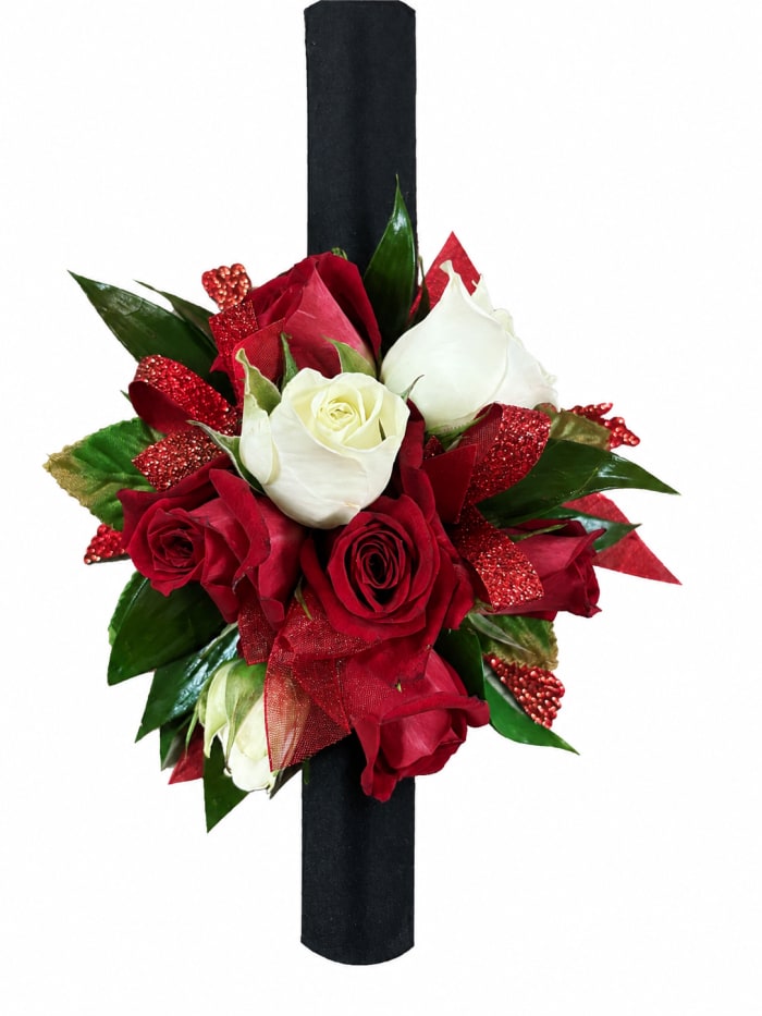 Red Wrist Corsage