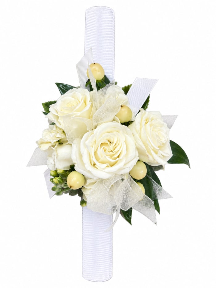 Ivory Rose Corsage