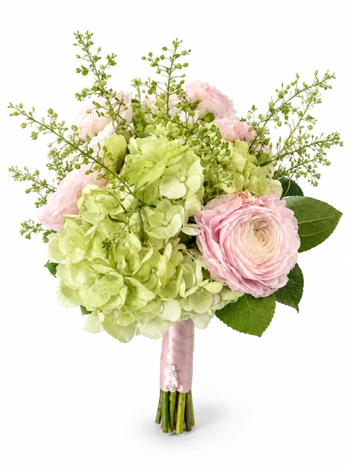 Green Hydrangea Mini Bouquet