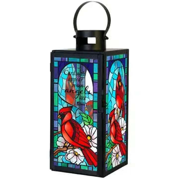 "Cardinals Appear" Lantern