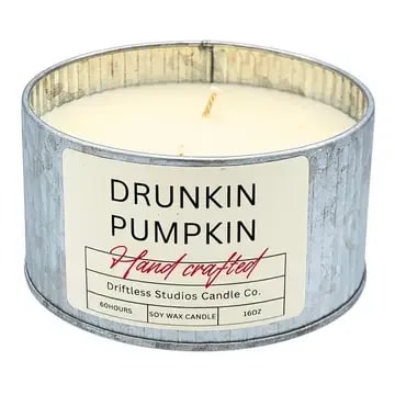 Drunkin Pumpkin Multi Wick Farmhouse Candles