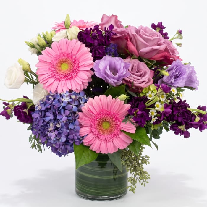 The Amethyst & Rose Glow Bouquet