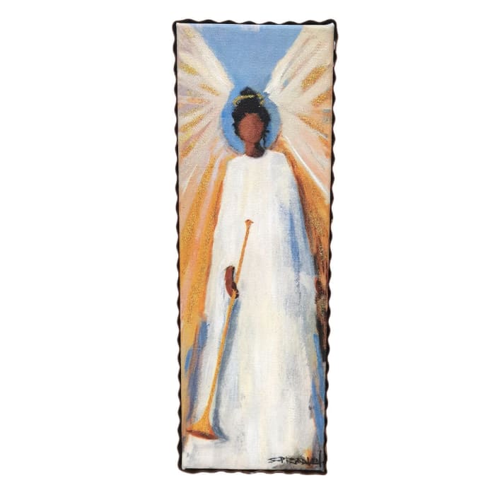 Gallery Gilded Trumpet Angel