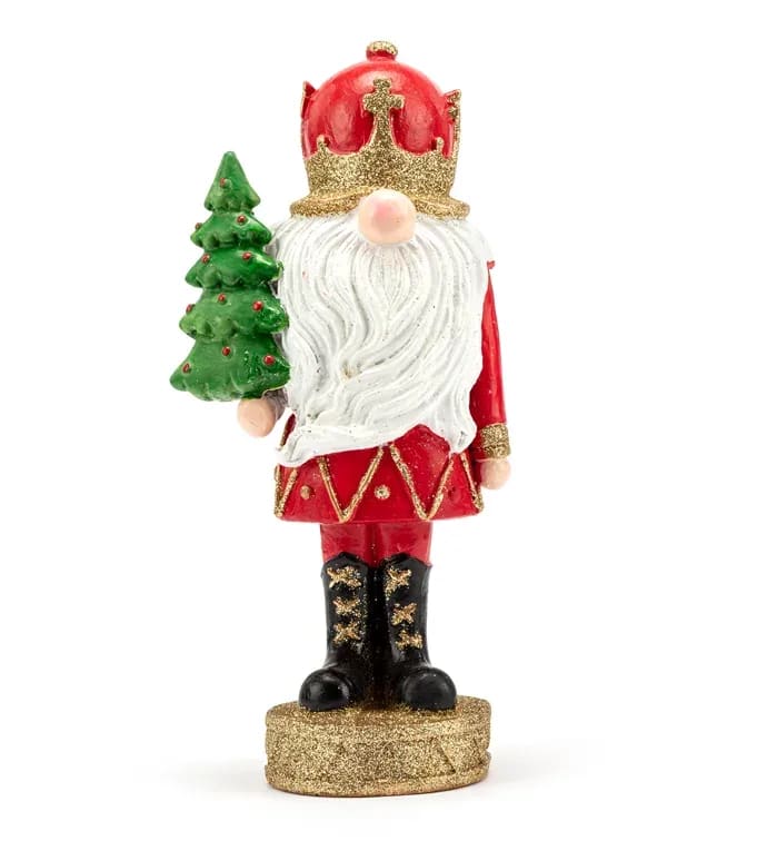 Santa Gnome Nutcracker