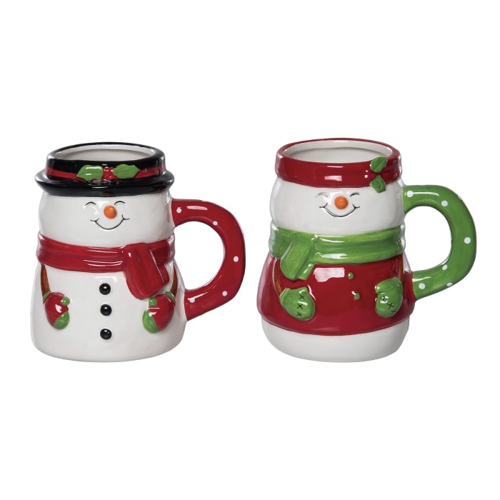 Snowman Mugs