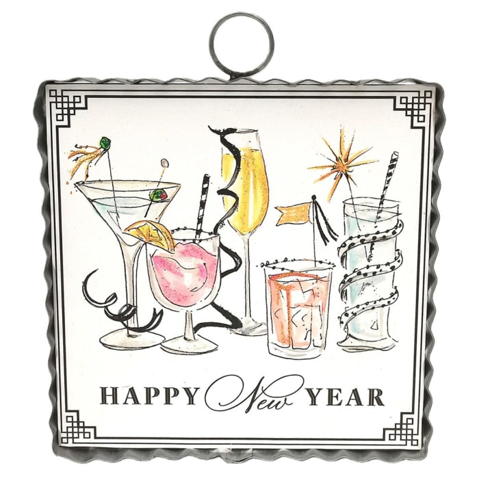 Mini Art "Happy New Year" Glasses