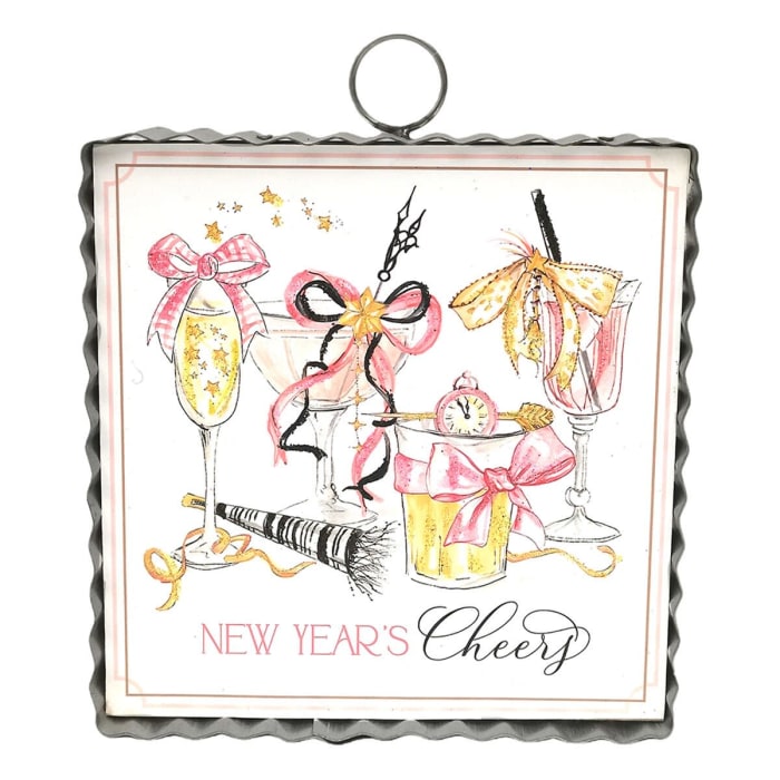 Mini Art "New Year's" Cheers