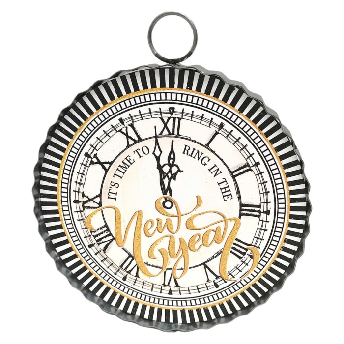 Mini Art New Years Clock