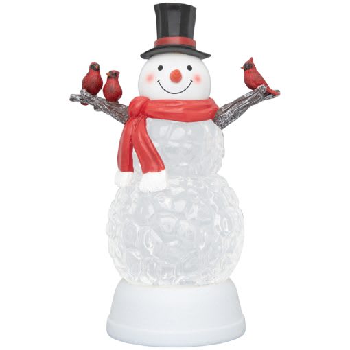 Water Glitter Snowman