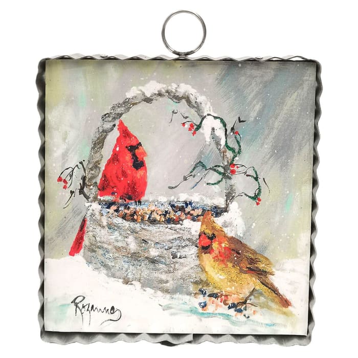 Mini Art Cardinal Basket